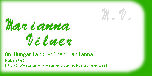 marianna vilner business card